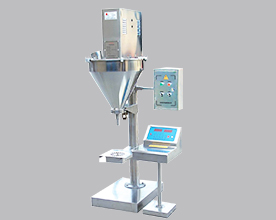 實拍半自動粉劑包裝機  速度快扭距大、可灌裝多種粉劑
