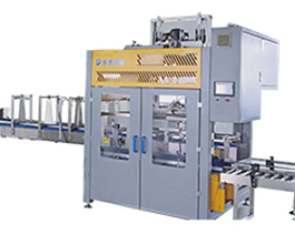 塑料桶自動裝箱機，機油防凍液20升大桶人工裝箱太累了！