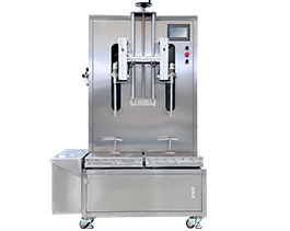 新上市雙頭稱重灌裝機運行視頻，工廠實拍！